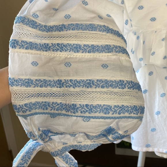 Ella Moss Waverly Puff Long-Sleeve Top L NWT - Picture 9 of 10